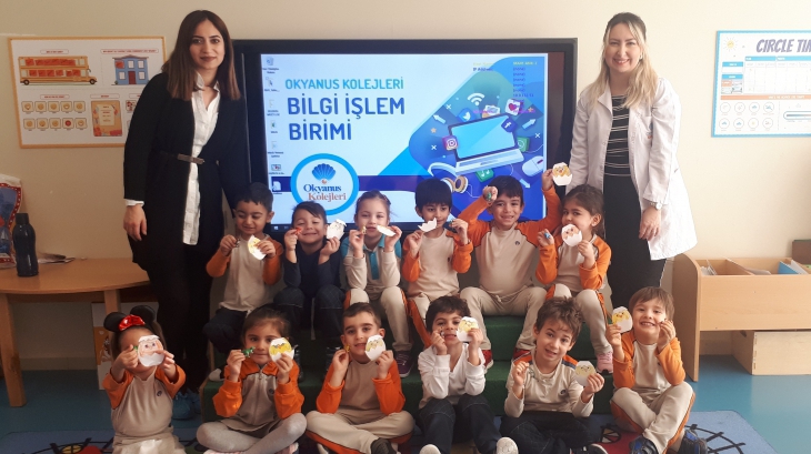 Mavişehir Okyanus Koleji İnciler grubu Aile Katılımı Etkinliğinde