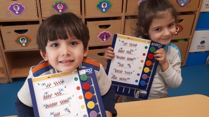 Mavişehir Okyanus Koleji Okul Öncesi İnciler Grubu Düşünce Becerileri Dersinde