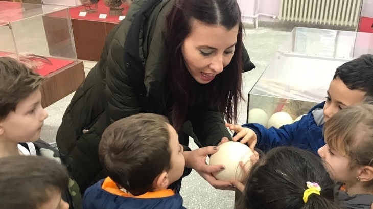 Mavişehir Okyanus Koleji Okul Öncesi Öğrencileri Tabiat Tarihi Müzesinde