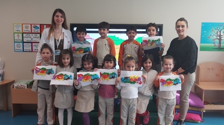 Mavişehir Okyanus Koleji Okul Öncesi Balıklar Grubu Aile Katılım Etkinliğinde
