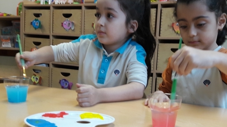 Mavişehir Okyanus Koleji Okul Öncesi Balıklar Grubu Fen ve Doğa Etkinliğinde