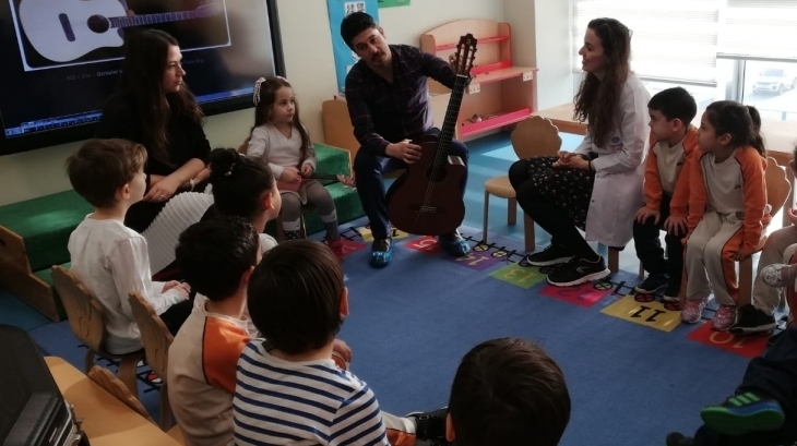 Mavişehir Okyanus Koleji Okul Öncesi Çiçekler Grubu Aile Katılım Etkinliğinde