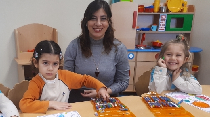 Mavişehir Okyanus Koleji Okul Öncesi İnciler Grubu Aile Katılım Etkinliğinde