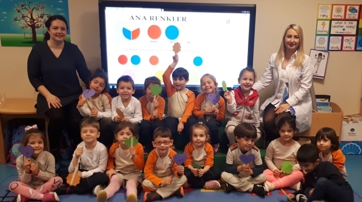 Mavişehir Okyanus Koleji Okul Öncesi İnciler Grubu Aile Katılım Etkinliğinde