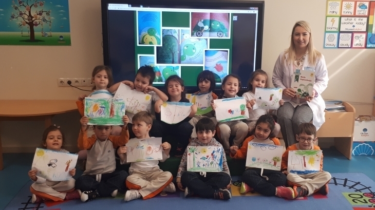 Mavişehir Okyanus Koleji Okul Öncesi İnciler Grubu Türkçe Dili Etkinliğinde