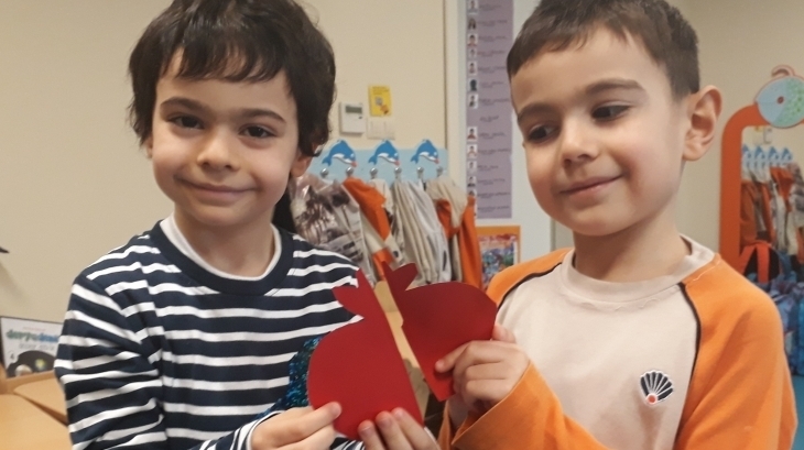 Mavişehir Okyanus Koleji Okul Öncesi Kuşlar Grubu Matematik Etkinliğinde