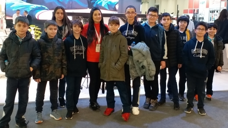 Mavişehir Okyanus Koleji Ortaokul Kademesi Robotik Dersi Öğrencileri “Teknoloji Gezisi” ne Katıldı