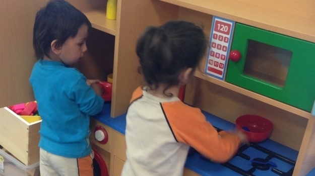 Mimaroba Okyanus Koleji Okul Öncesi Çiçekler Grubu Oyun Etkinliğinde