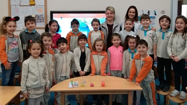Mimarsinan Okyanus Koleji Okul Öncesi Gökkuşağı Grubu Aile Katılım Etkinliğinde