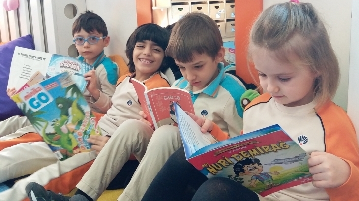 Mimarsinan Okyanus Koleji Okul Öncesi Gökkuşağı Grubu Öğrencileri Türkçe Dil Etkinliğinde