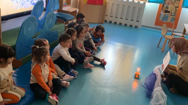 Mimarsinan Okyanus Koleji Okul Öncesi Kuşlar Grubu Türkçe Etkinliğinde