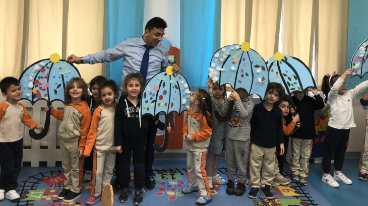 Mimarsinan Okyanus Koleji Okul Öncesi Mercanlar Grubu Aile Katılımı Etkinliğinde
