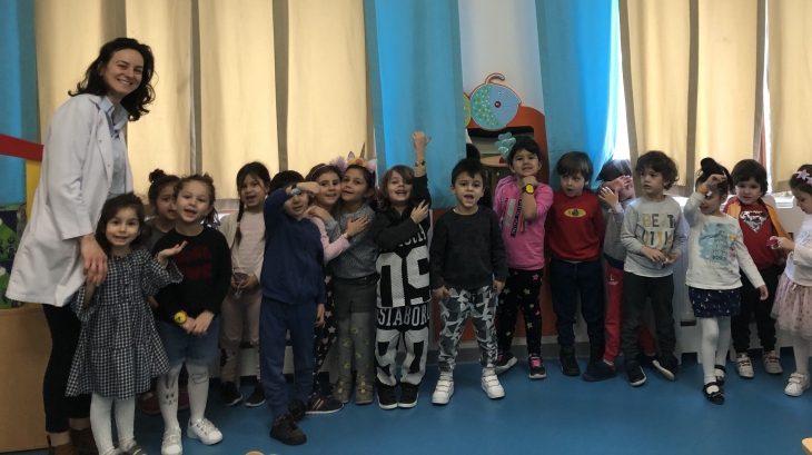 Mimarsinan Okyanus Koleji Okul Öncesi Mercanlar Grubu Aile Katılımı Etkinliğinde