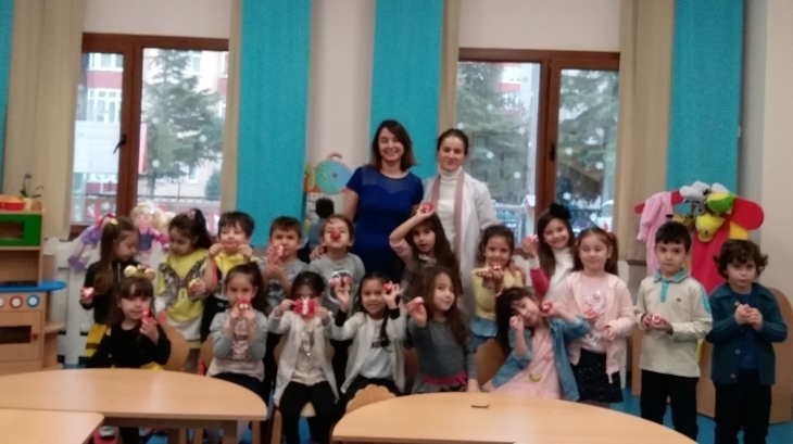 Mimarsinan Okyanus Koleji Okul Öncesi Yıldızlar Grubu Aile Katılımı Etkinliğinde