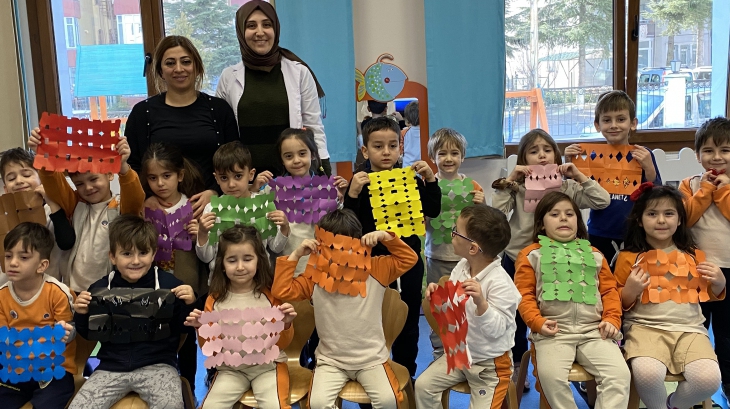 Mimarsinan Okyanus Koleji Okul Öncesi Yıldızlar Grubu Aile Katılım Etkinliğinde