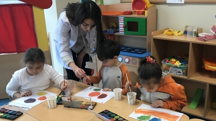 Mvişehir Okyanus Koleji Okul Öncesi Kuşlar Grubu Fen Doğa Etkinliğinde