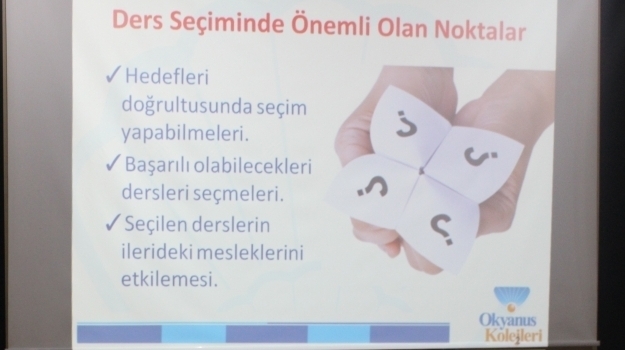 Nilüfer Kampüsünde Velilere Ders Seçim Semineri Yapıldı