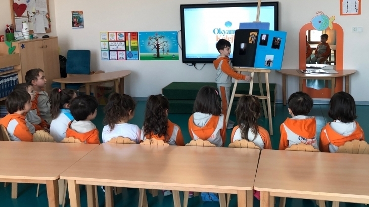 Nilüfer Okyanus Koleji Okul Öncesi Bulutlar Grubu Tatil Projesini Anlatıyor