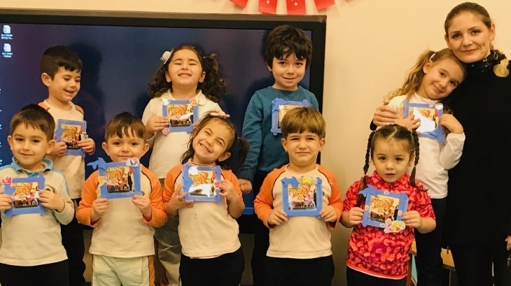 Nilüfer Okyanus Koleji Okul Öncesi Yunuslar Grubu Aile Katılımı Etkinliğinde