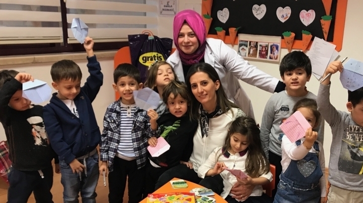 Okul Öncesi Deniz Yıldızı Grubu Öğrencileri Aile Katılım Etkinliğinde