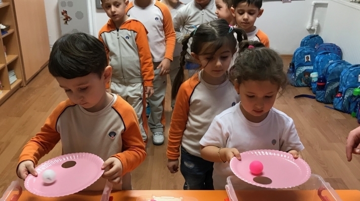 Okul Öncesi Deniz Yıldızları Grubu Öğrencileri Oyun Etkinliğinde