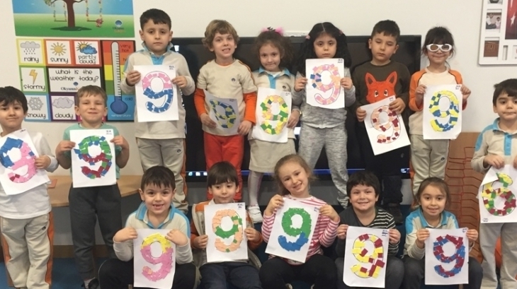 Okul Öncesi Güneş Grubu Öğrencileri Sanat Etkinliği Dersinde