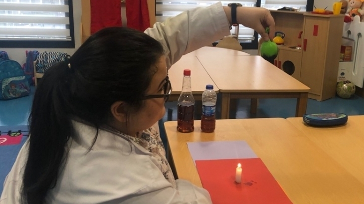 Okul Öncesi Öğrencileri İlgi ve Yetenek Fen ve Matematik Merkezinde