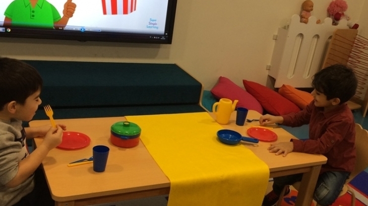 Okul Öncesi Yunuslar ve Deniz Yıldızı Öğrencileri Life Skills Dersinde
