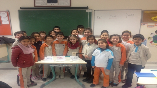 Sancaktepe Okyanus 2-D Sınıfı Suyun Hallerini Öğreniyor