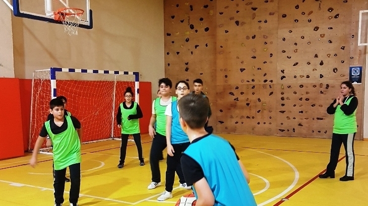 Okyanus Koleji Çekmeköy Kampüsünde Ocak Ayı Boyunca Ortaokul Kademesinde Basketbol Heyecanı Yaşandı
