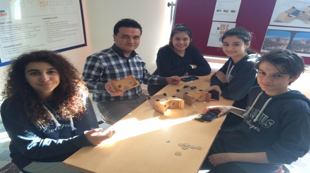 Güneşli Okyanus Koleji Ortaokulu “Cardboard” Etkinliği