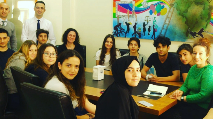 Okyanus Okul Öğrenci Meclisi Toplantıda