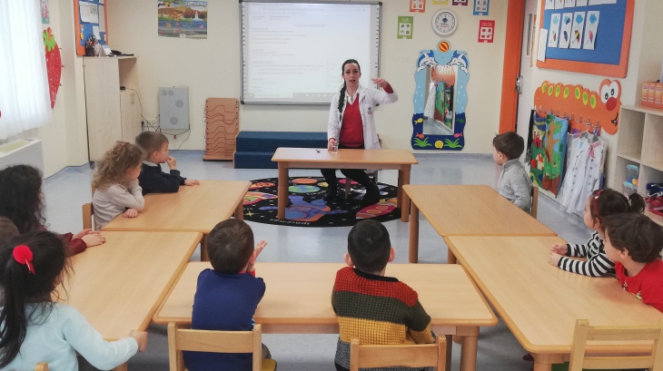 Sancaktepe Okyanus Koleji Kuşlar Grubu Öğrencileri Bütünleştirilmiş Etkinlikte