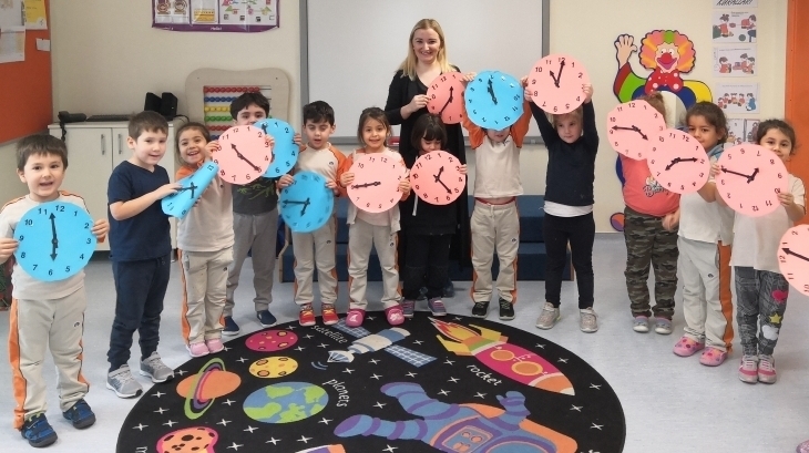 Sancaktepe Okyanus Koleji Okul Öncesi Balıklar Grubu Öğrencileri Veli Katılımı Etkinliğinde