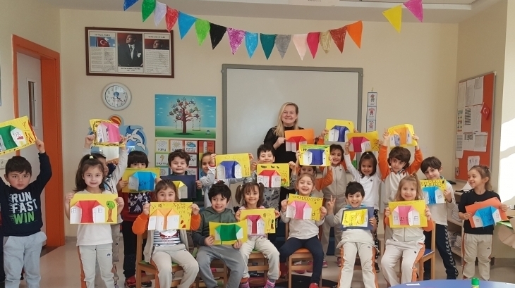Sancaktepe Okyanus Koleji Okul Öncesi Bulutlar Grubu Öğrencileri Veli Katılımı Etkinliğinde