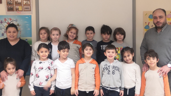 Sancaktepe Okyanus Koleji Okul Öncesi Gezegenler Grubu Öğrencileri Aile Katılımı Etkinliğinde