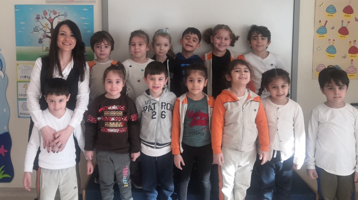 Sancaktepe Okyanus Koleji Okul Öncesi Gezegenler Grubu Öğrencileri Aile Katılımı Etkinliğinde