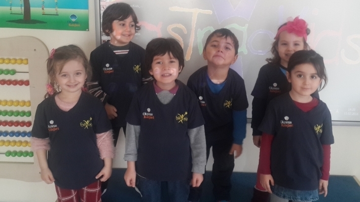Sancaktepe Okyanus Koleji Okul Öncesi İnciler Grubu Öğrencileri Fastrackids Dersinde
