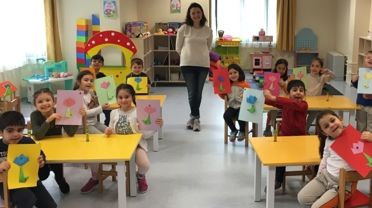 Sancaktepe Okyanus Koleji Okul Öncesi Yıldızlar Grubu Öğrencileri Aile Katılımı Etkinliğinde