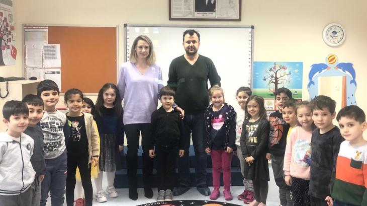 Sancaktepe Okyanus Koleji Okul Öncesi Yıldızlar Grubu Öğrencileri Aile Katılımı Etkinliğinde