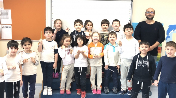 Sancaktepe Okyanus Koleji Okul Öncesi Yıldızlar Grubu öğrencileri Aile Katılımı Etkinliğinde