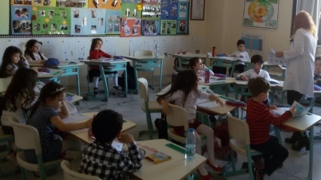 Sancaktepe Okyanus Koleji Okul Öncesi Yıldızlar Grubu Öğrencileri Okuma Yazma Etkinliğinde