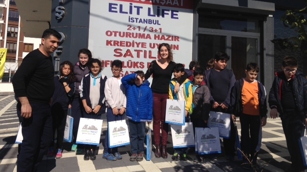 Sancaktepe Öğrencileri Gelecekte Bir Gün Meslekte İlk Gün Projesi Kapsamında Mimarlık Gezisinde
