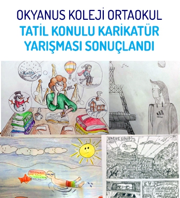 Tatil Konulu Karikatür Yarışması Sonuçlandı