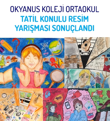 Tatil Konulu Resim Yarışması Sonuçlandı