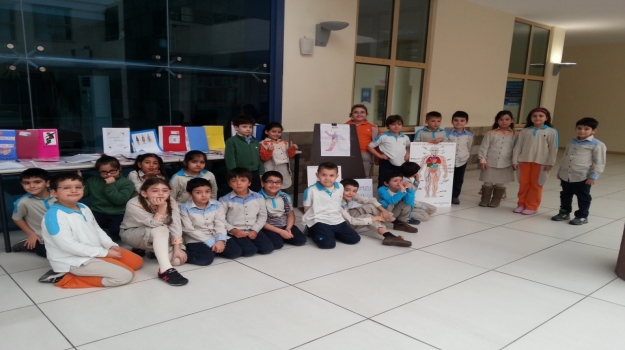 2. Sınıflar'ın "Vücudumuzu Tanıyalım" Sergisi