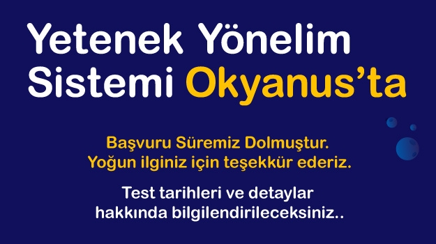 Yetenek Yönelim Sistemi Okyanus'ta