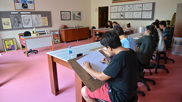 Okyanus Kolejleri Güzel Sanatlar Lisesi'nde Yetenek Sınavı Yapıldı