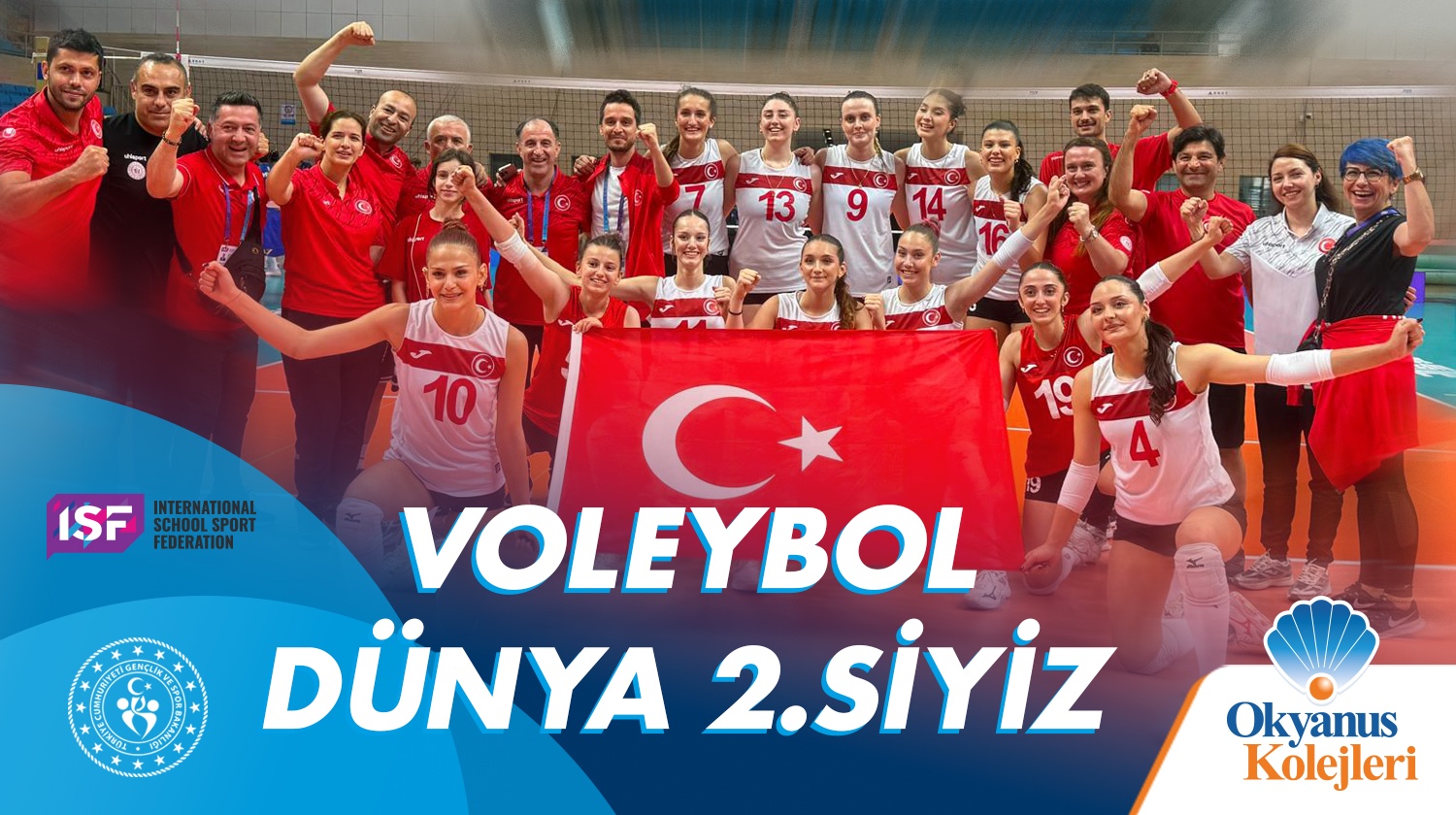 Okyanus Kolejinden Dünya İkinciliği