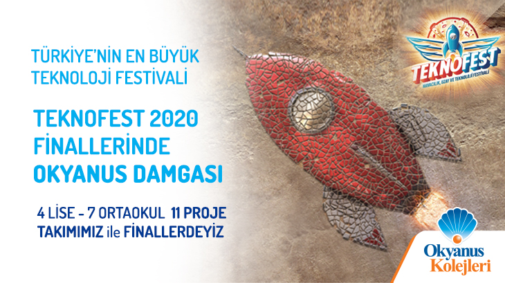 Türkiye'nin En Büyük Teknoloji Festivali TEKNOFEST 2020 Finallerinde Okyanus Damgası